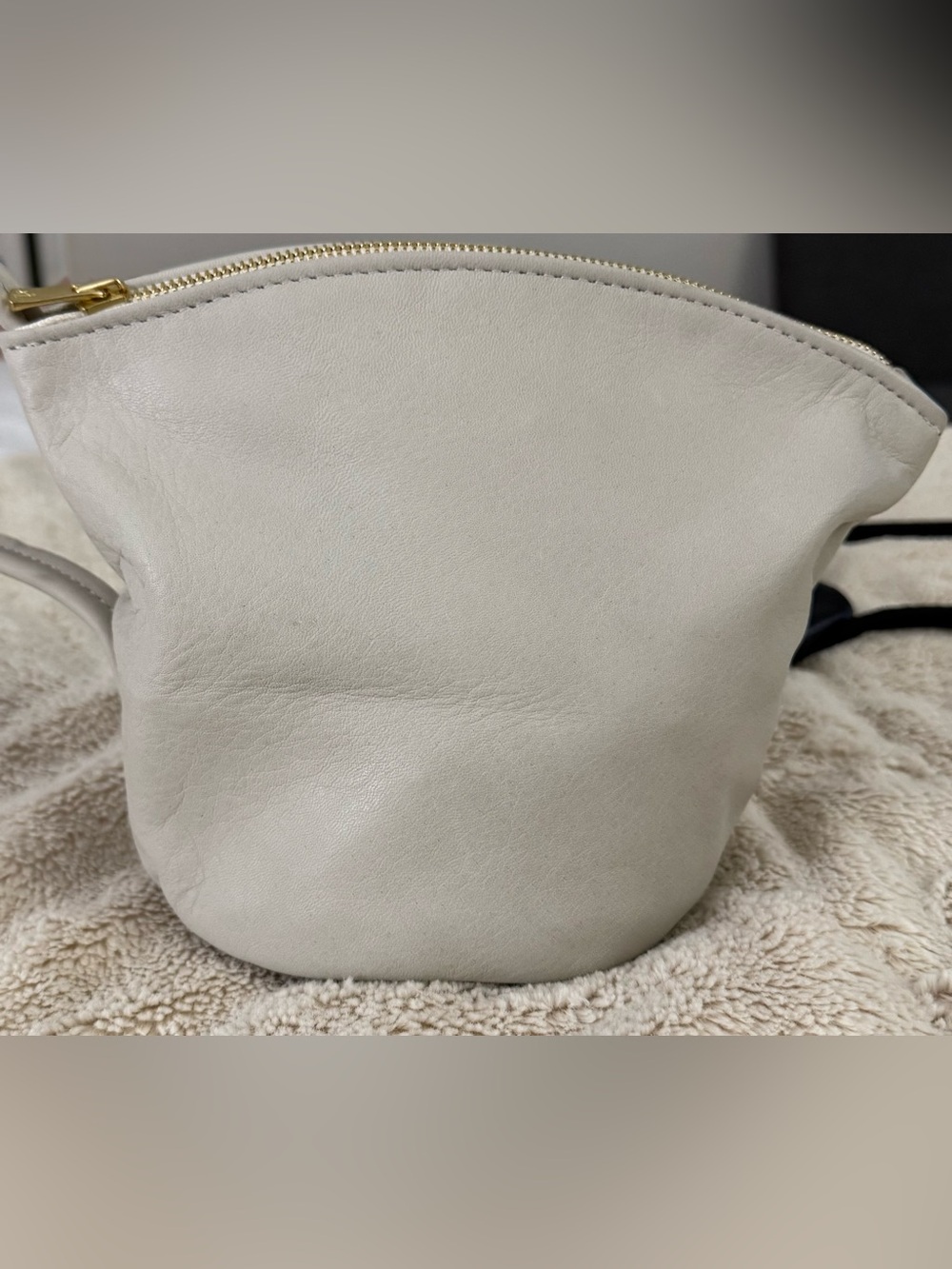 SORD T-Pot Clutch White Leather - Picture 4 of 4